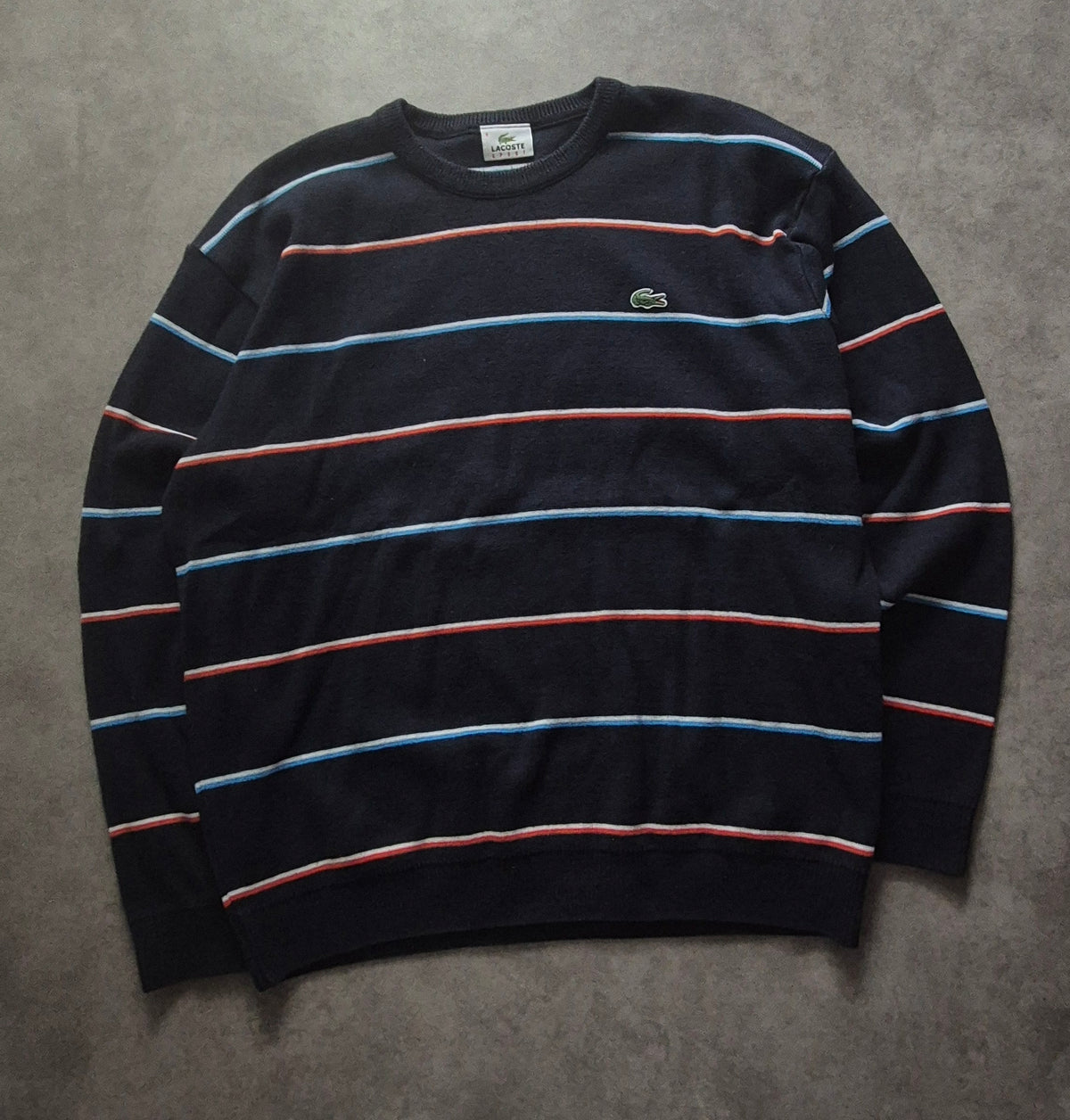 Lacoste sweater gestreift (L)