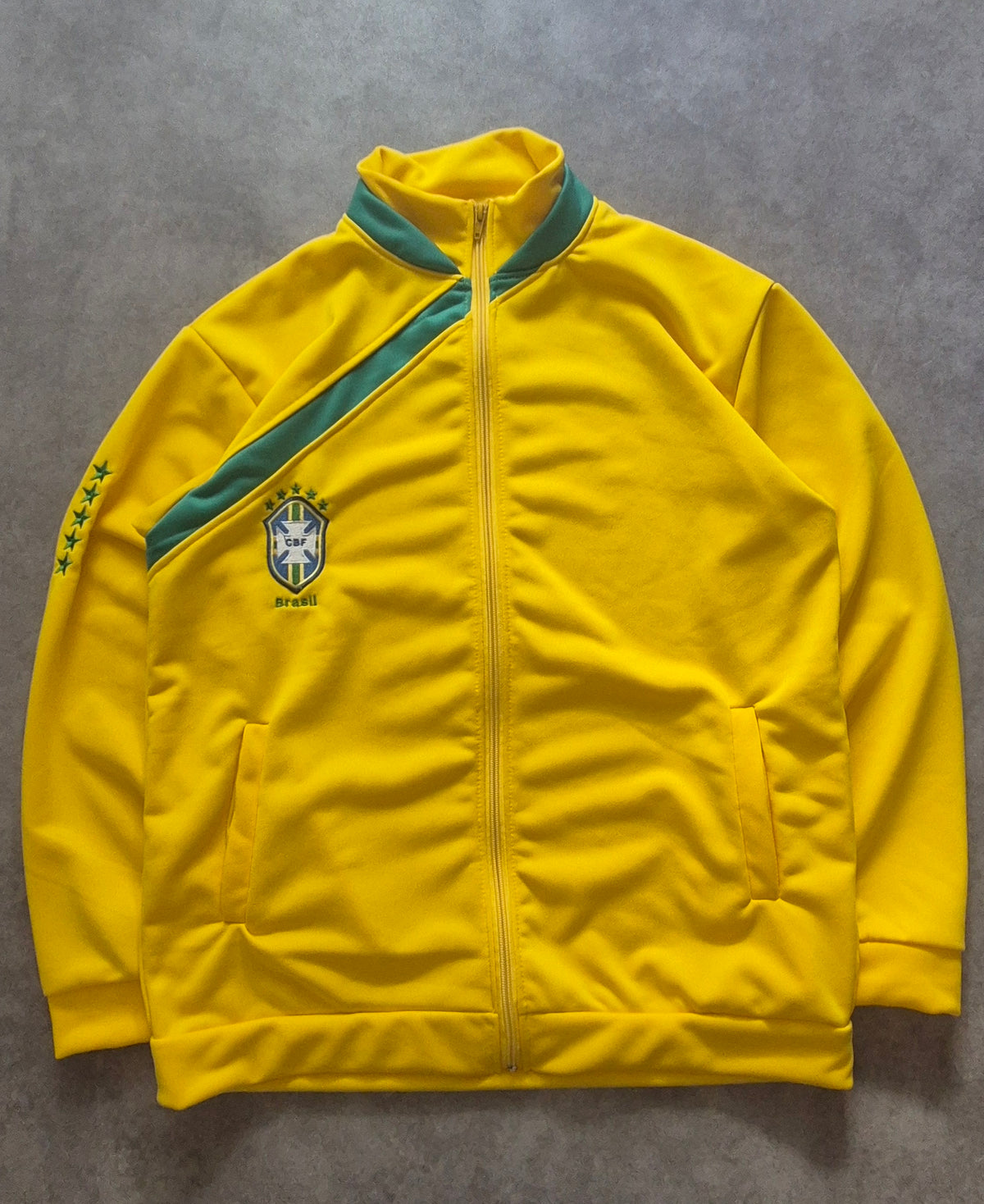 Brasilien Traningsjacke (M)