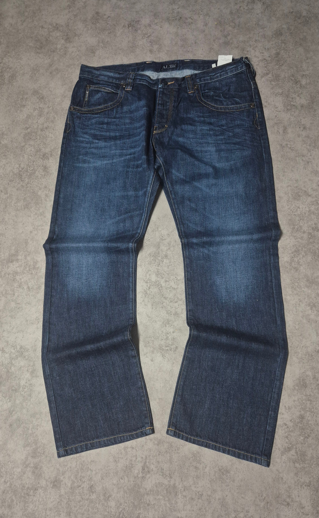 Armani Backprint Jeans