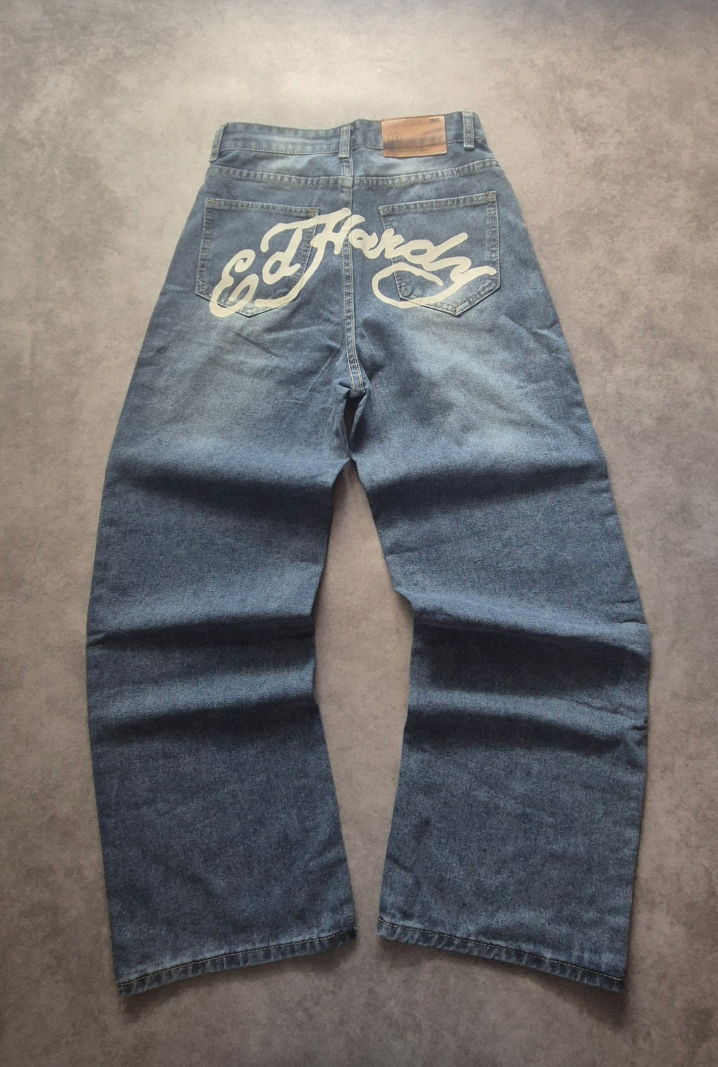 Backprint Baggy Jeans (M)