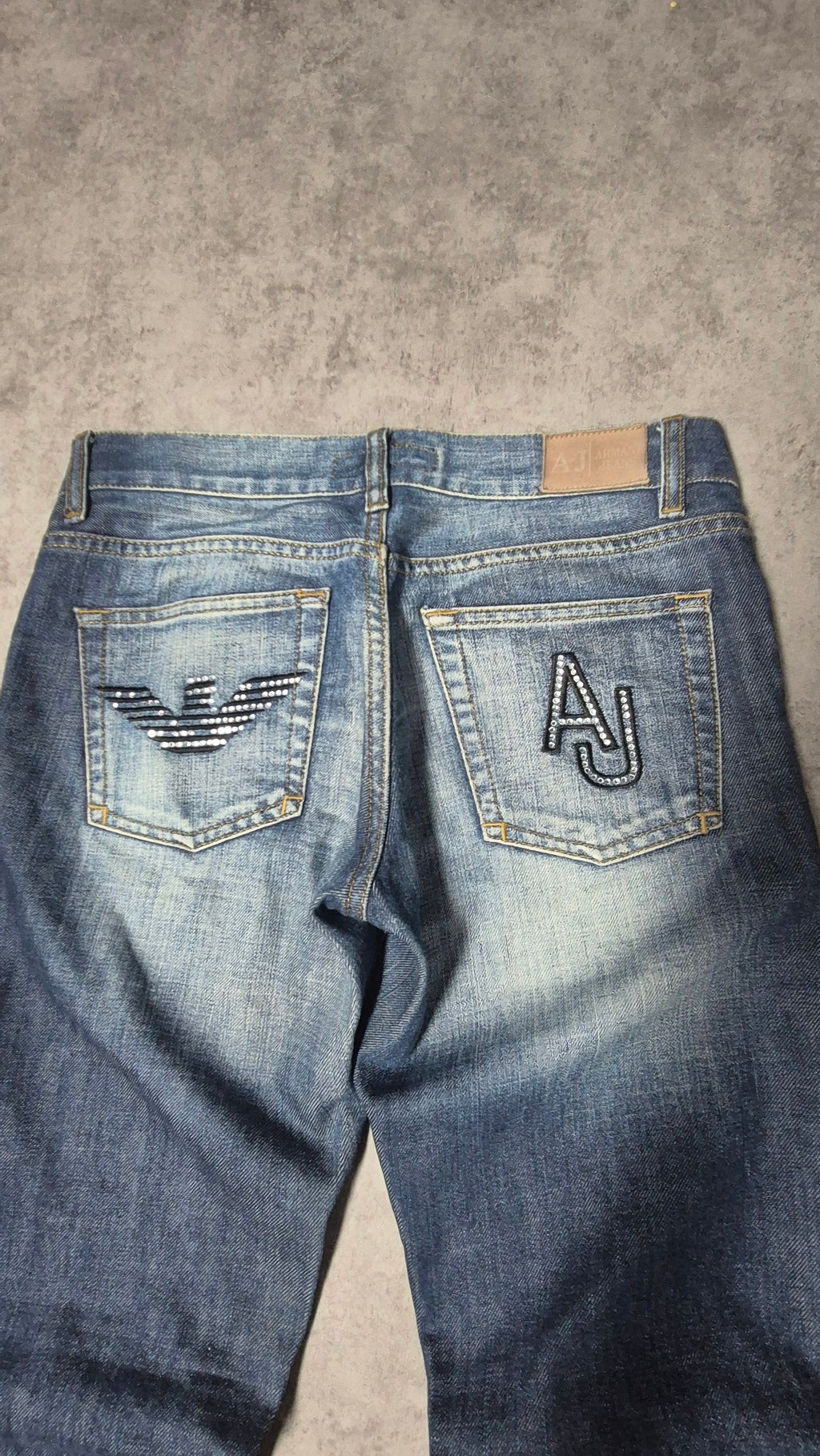 Armani Backprint Jeans (S)