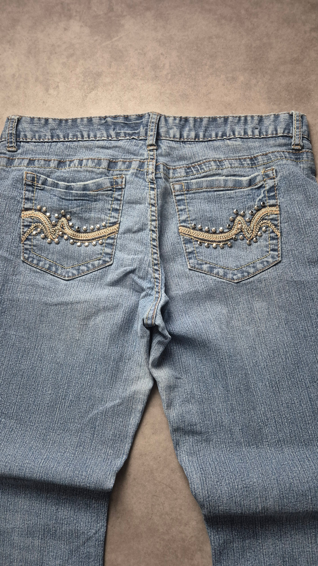 Y2k Backprint Jeans (S-M)