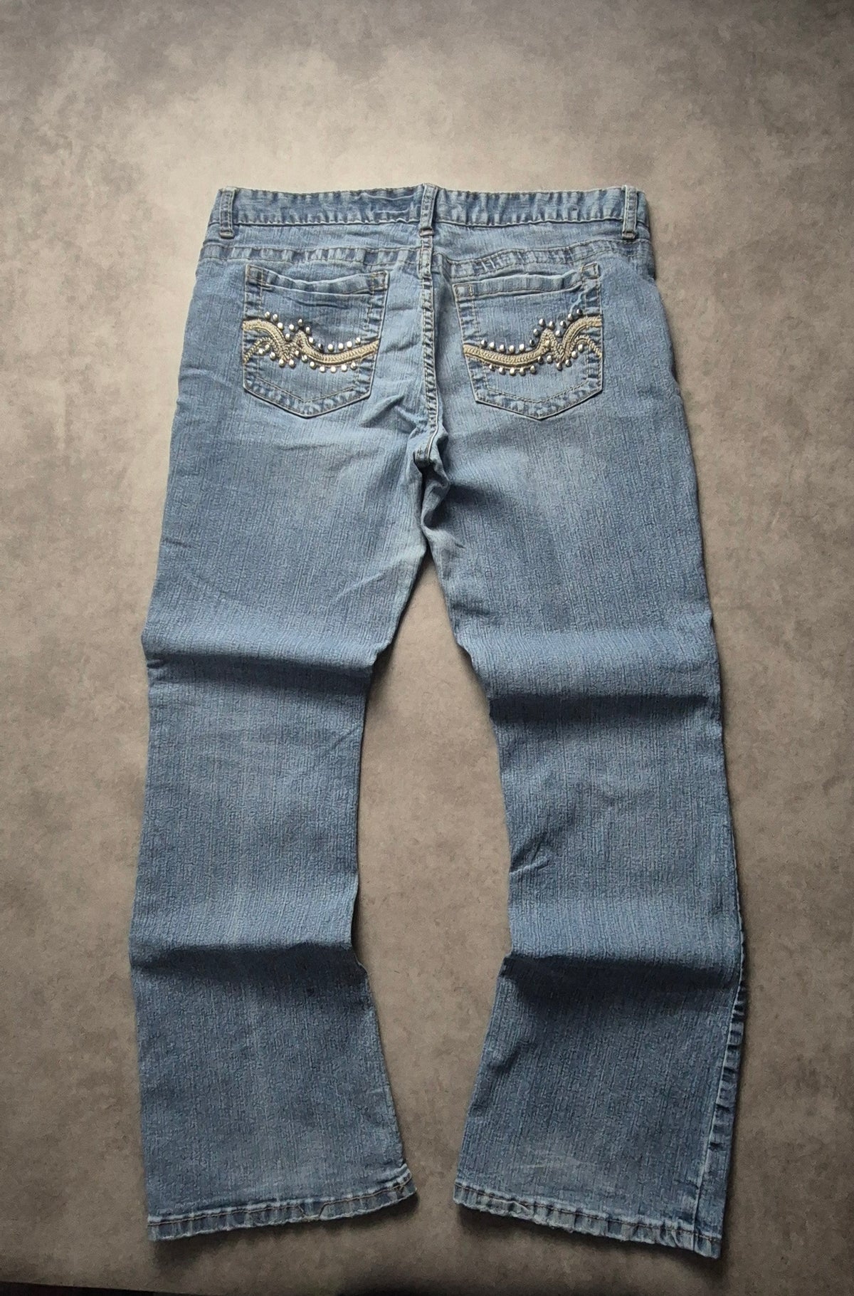Y2k Backprint Jeans (S-M)