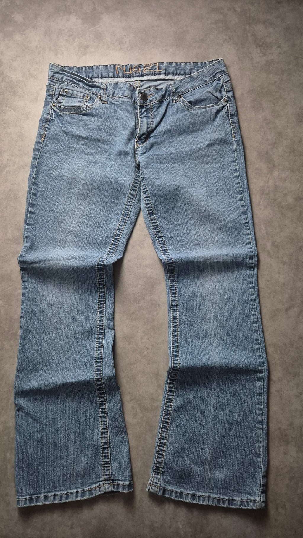 Y2k Backprint Jeans (S-M)